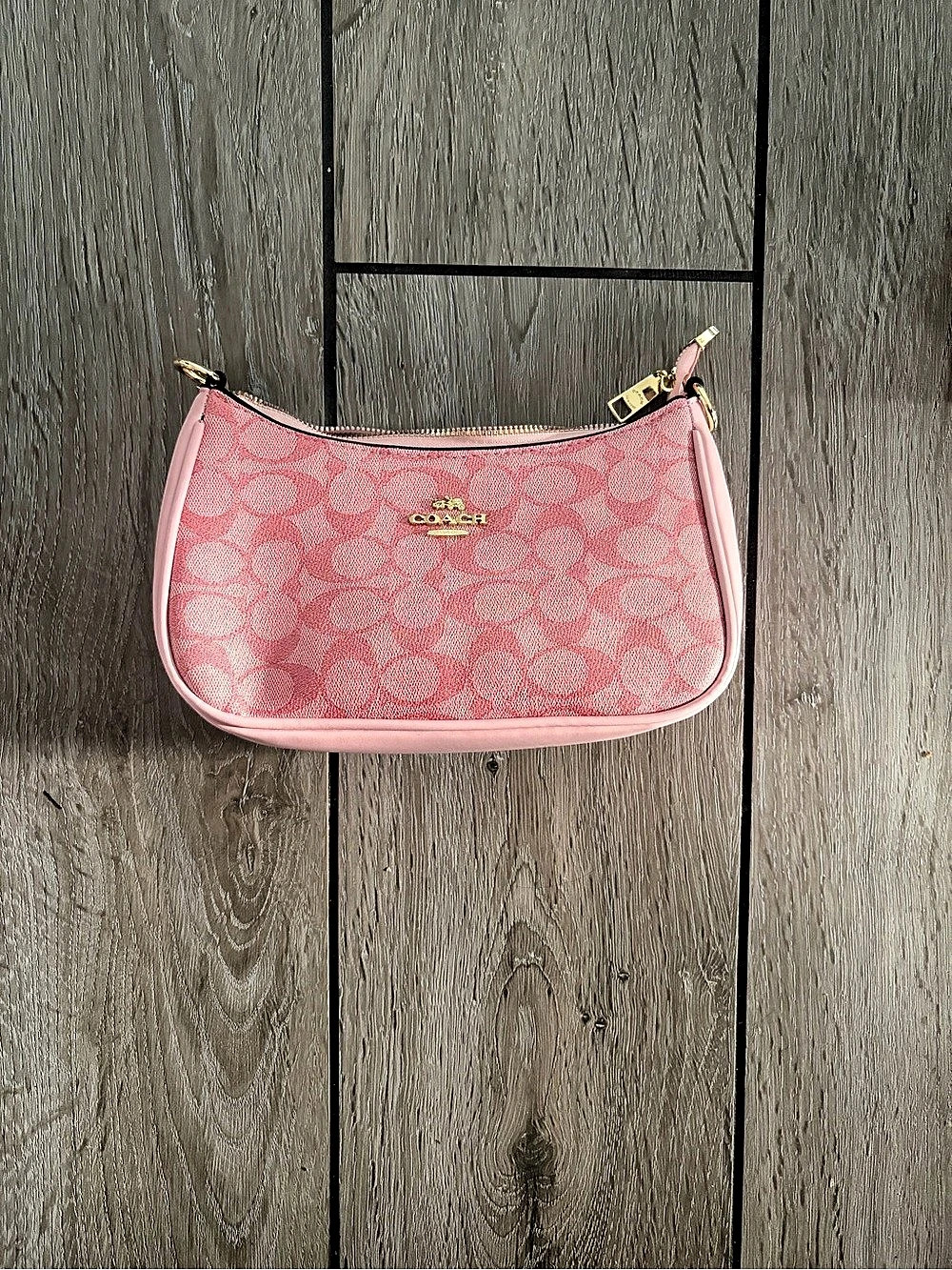 Demi Pouch Pink Shoulder Bag